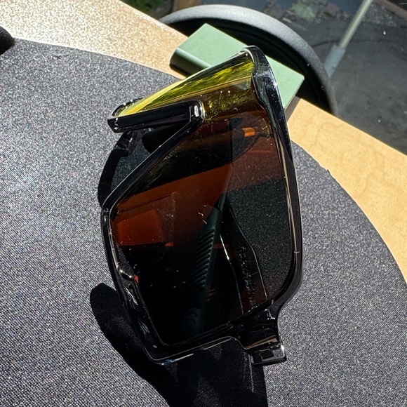 Knockaround Campeones Shield Sunglasses in Clear grey Frame mirror lens baseball - Picture 6 of 10